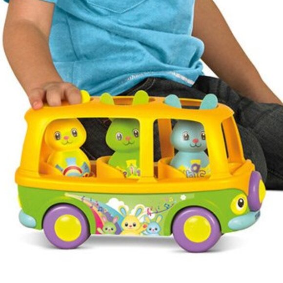 New in Box Tomy  Sing to Learn Bunny Bus-Number, Color and Name for 18 Months + - Picture 3 of 14